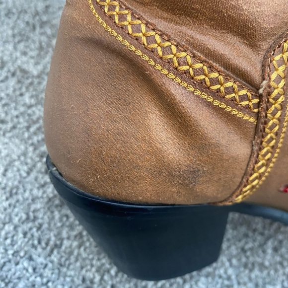 Beaded Rockstar Festival Concert Cowgirl Cowboy Western Tall Boots Size‎ 6.5 - Picture 9 of 11